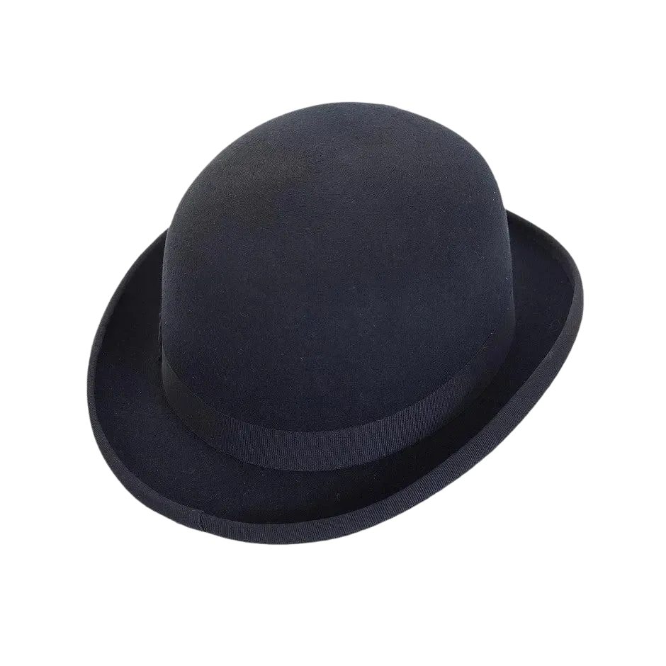 Golding Bowler Hat in Black