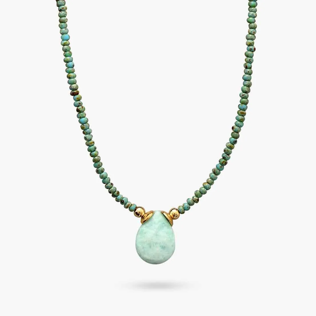 Healing Energy Amazonite Necklace