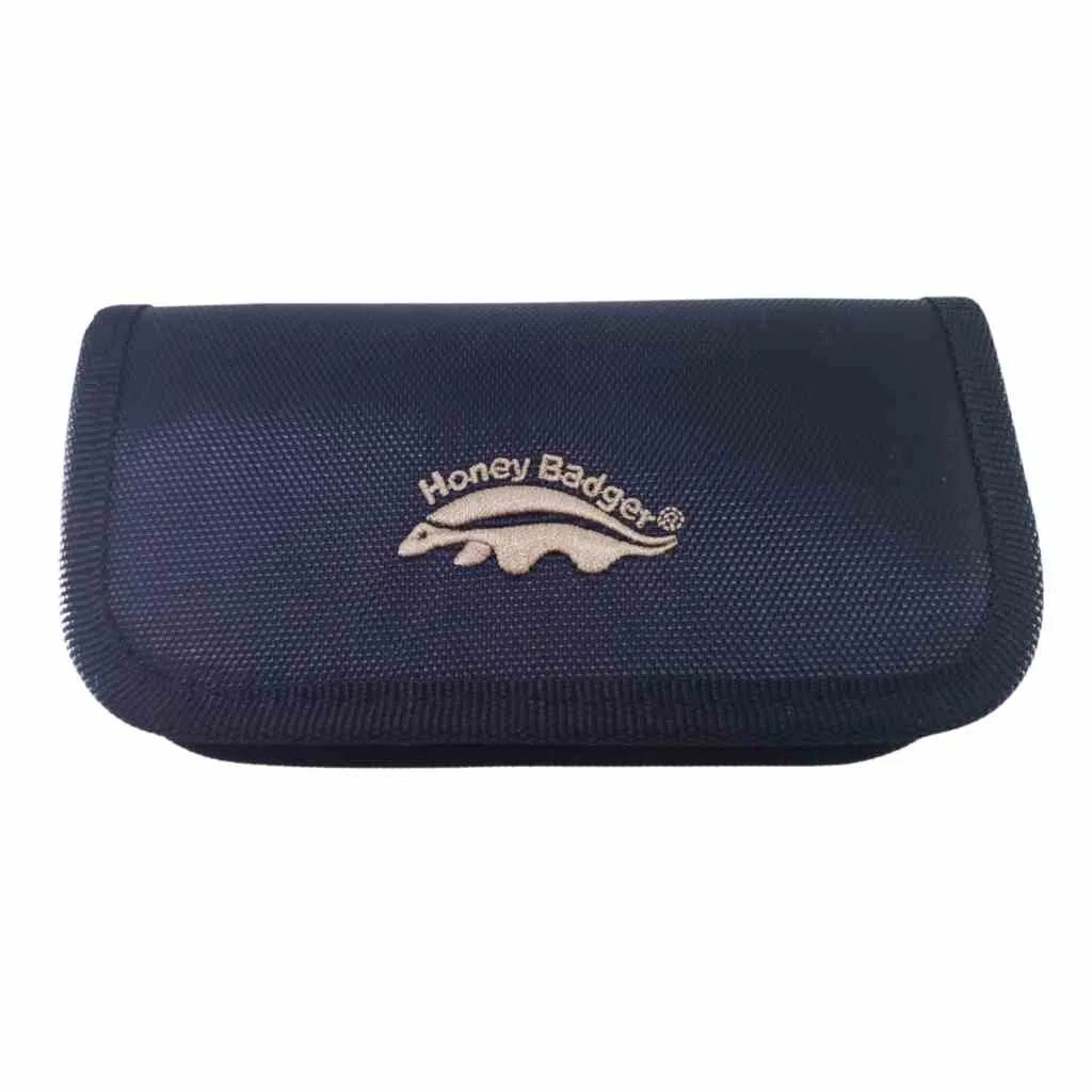 Honey Badger Nylon Zipper Pouch