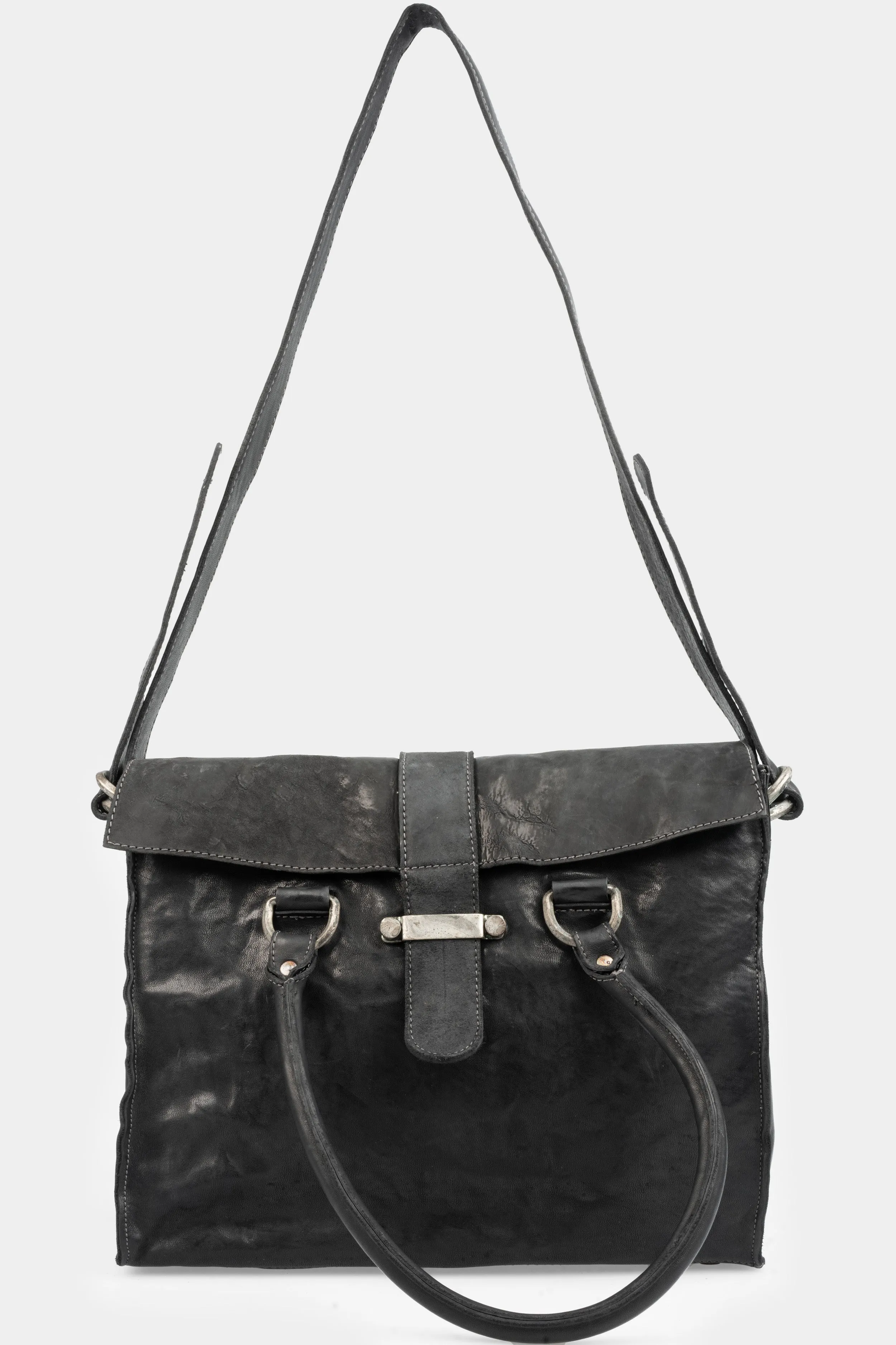 Horse leather doctor shoulder bag