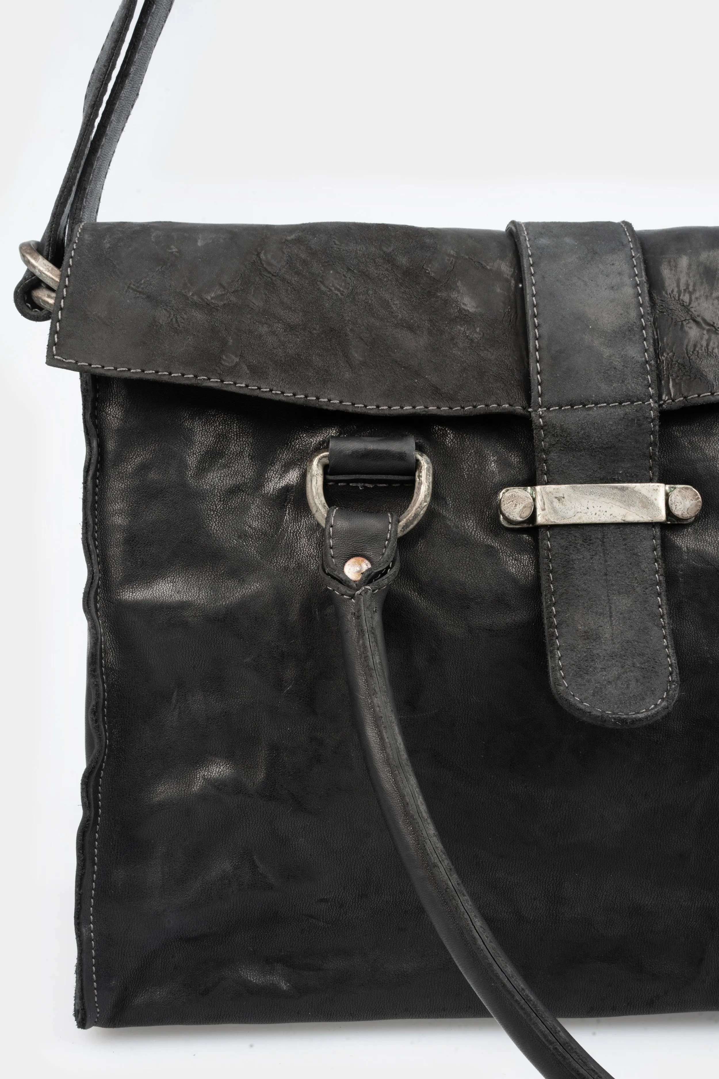 Horse leather doctor shoulder bag