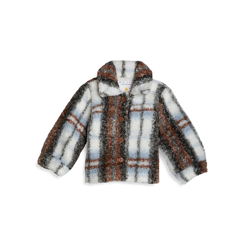 Hudson's Bay Baby's Faux Shearling Shacket