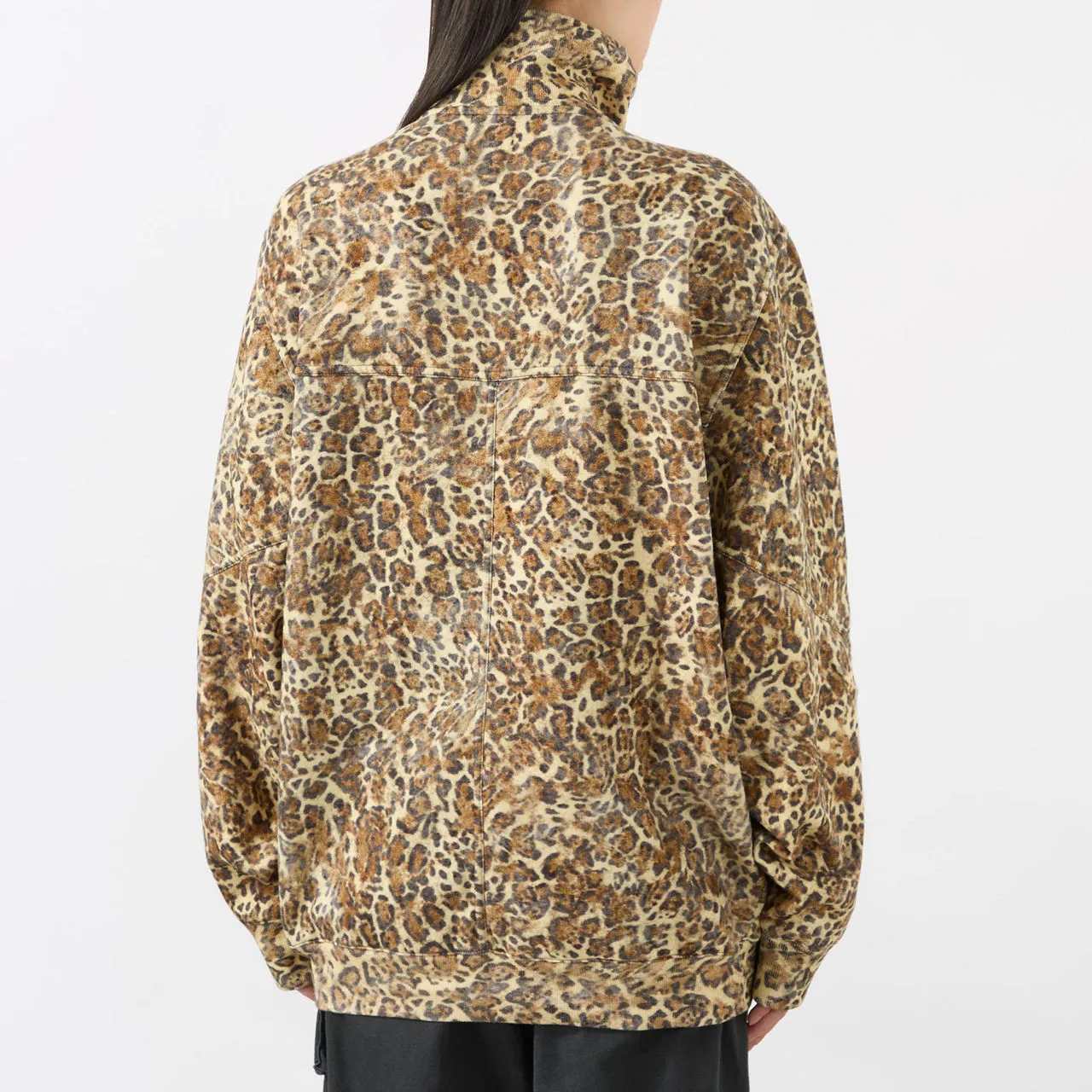 ISABEL MARANT Wilda Leopard Bomber Jacket - Brown