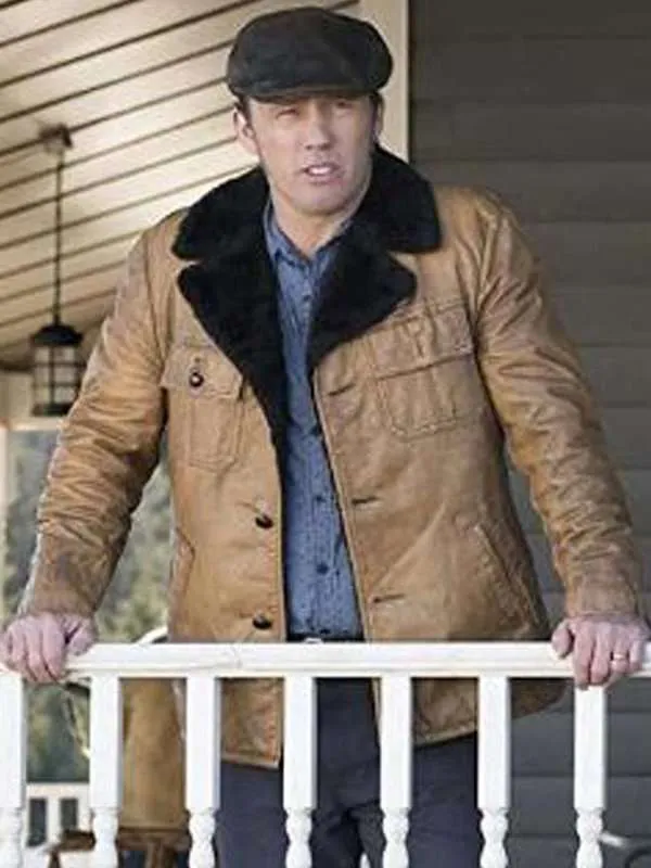 Jeffrey Donovan Fargo Leather Jacket - New American Jackets