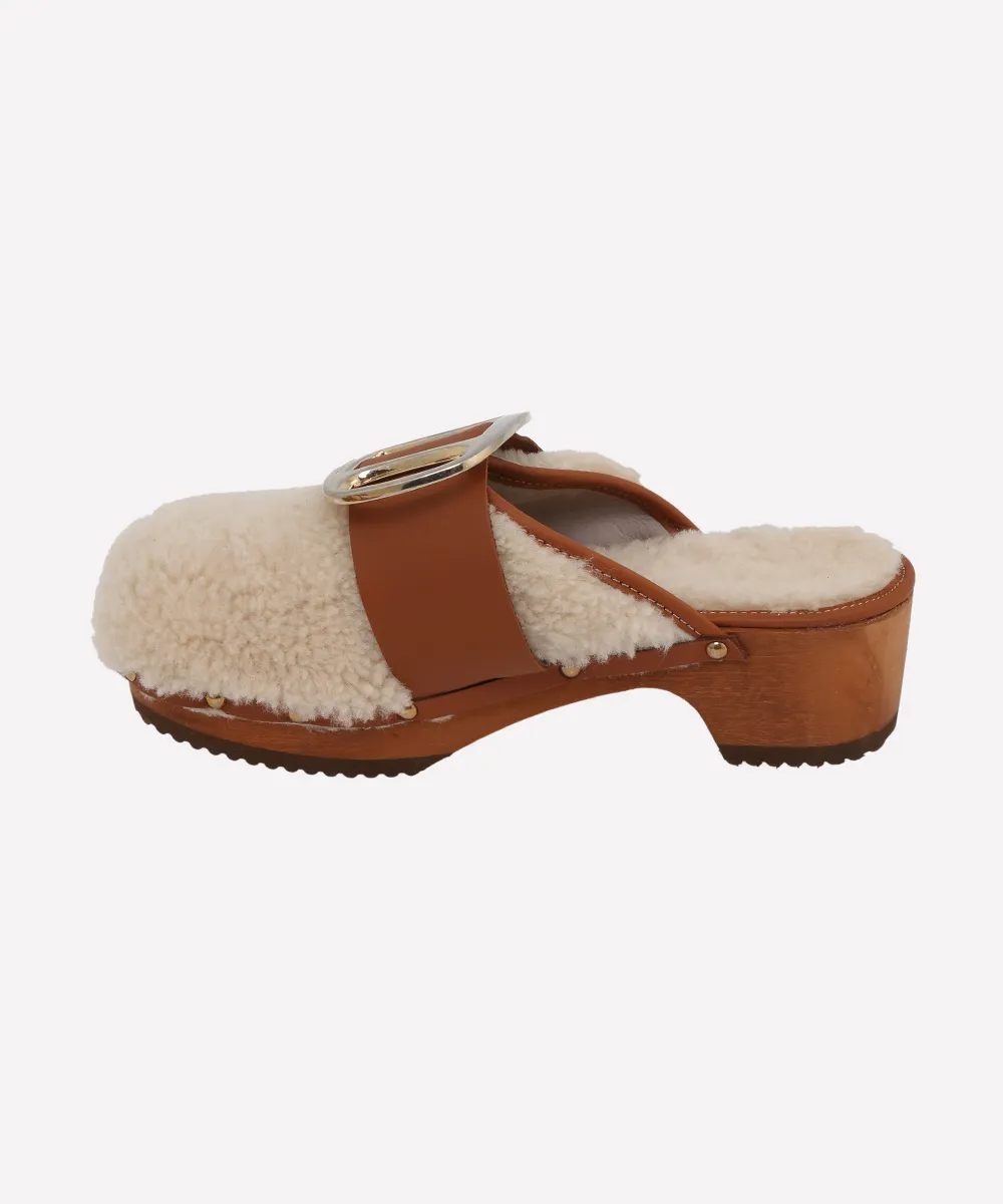 JEJIAjodie shearling clogs 