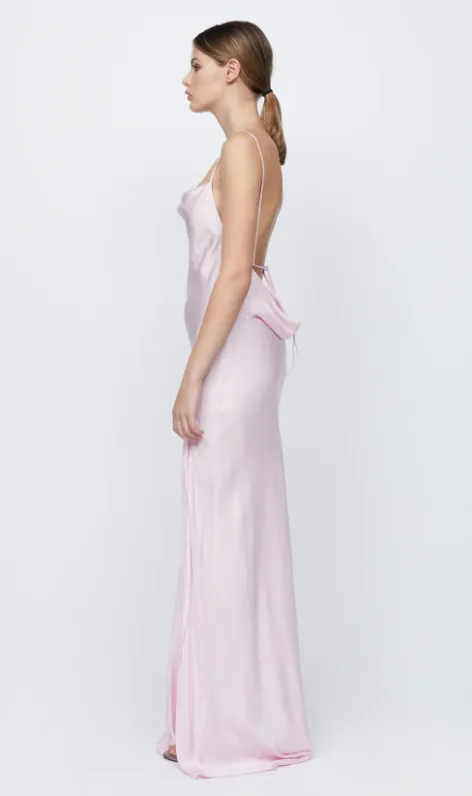 Joelle Split Maxi Dress - Quartz Pink