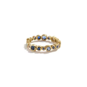 Juliette Ring With Blue Sapphires