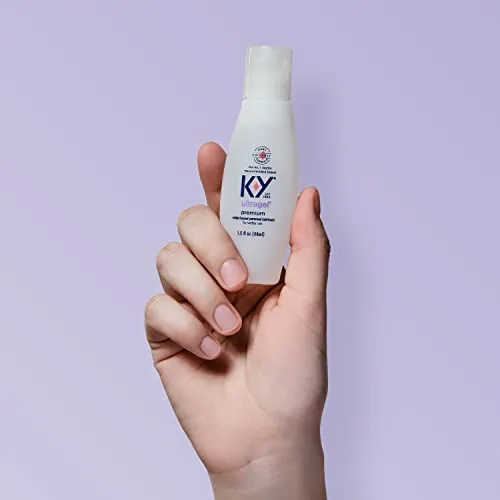 K-Y Ultragel Lube, Personal Lubricant, NEW Water-Based Formula, Safe for Anal Sex, Safe to Use with Latex Condoms, For Men, Wome