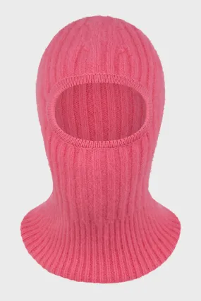 KNITTED BALACLAVA-COMB. III PINK