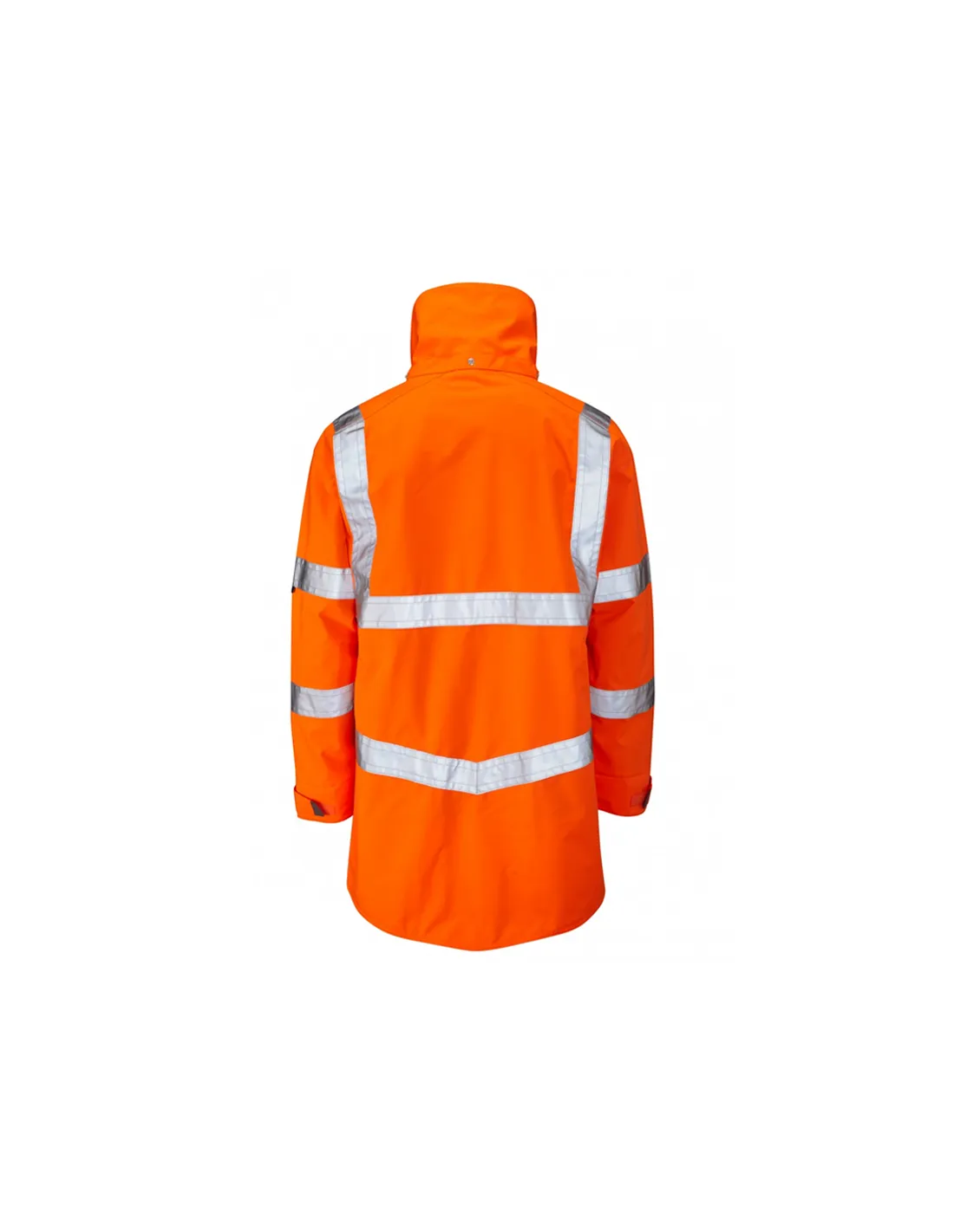 Leo Workwear - A04 Clovelly Class 3 Breathable Executive Anorak - Orange - 2020ppe Size S