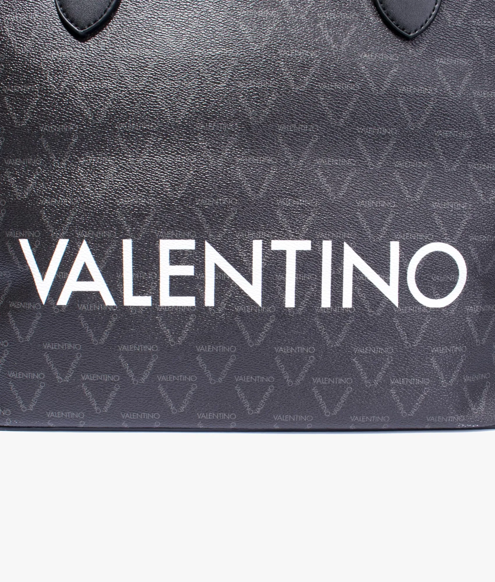 Liuto logo print shopper in black