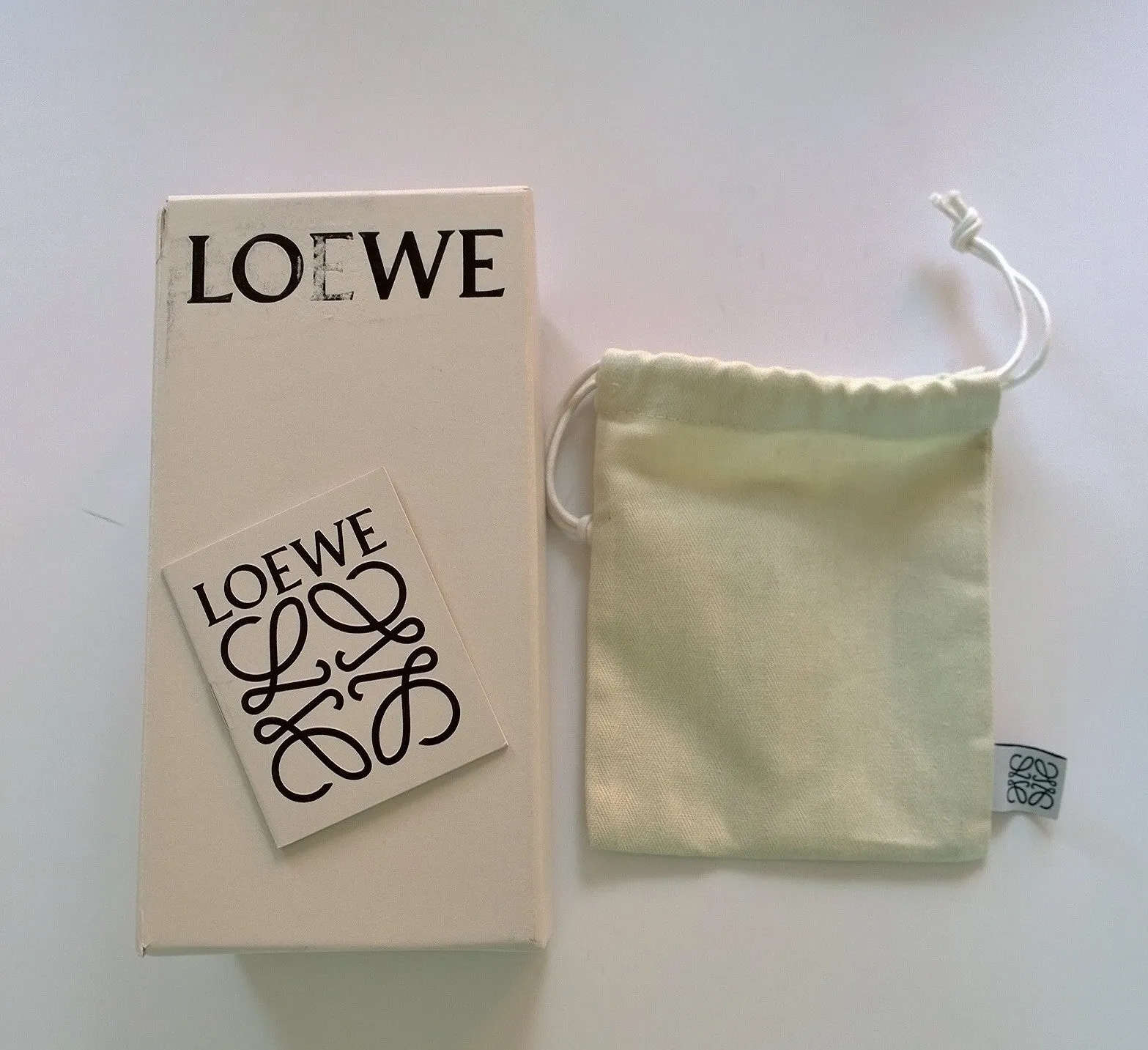 Loewe Bunny Bag Charm with Shearling Tail Rabbit Coin Purse