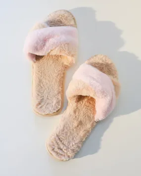 L*SPACE CLOUD Slippers in Blush 