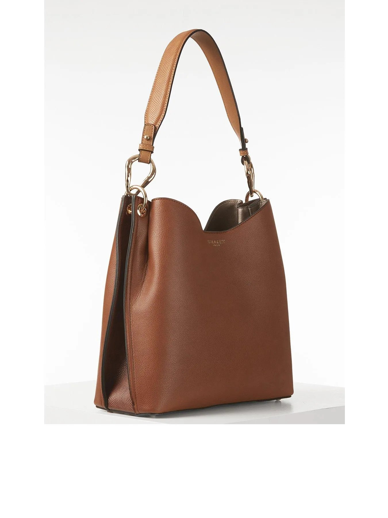 Luella Grey Phoebe Conker/Tan Hobo Tote