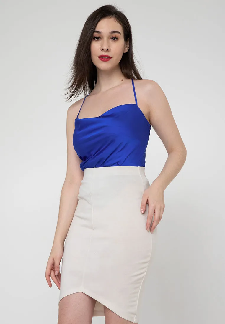 LUX Silk Cowl Neck Camisole