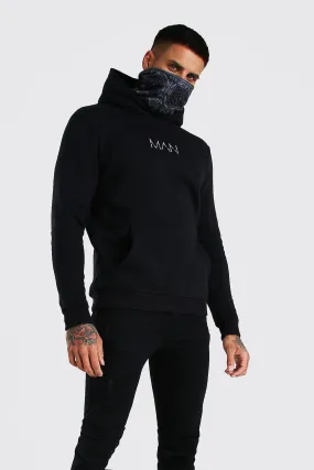 MAN Official Hoodie With Bandana Snood