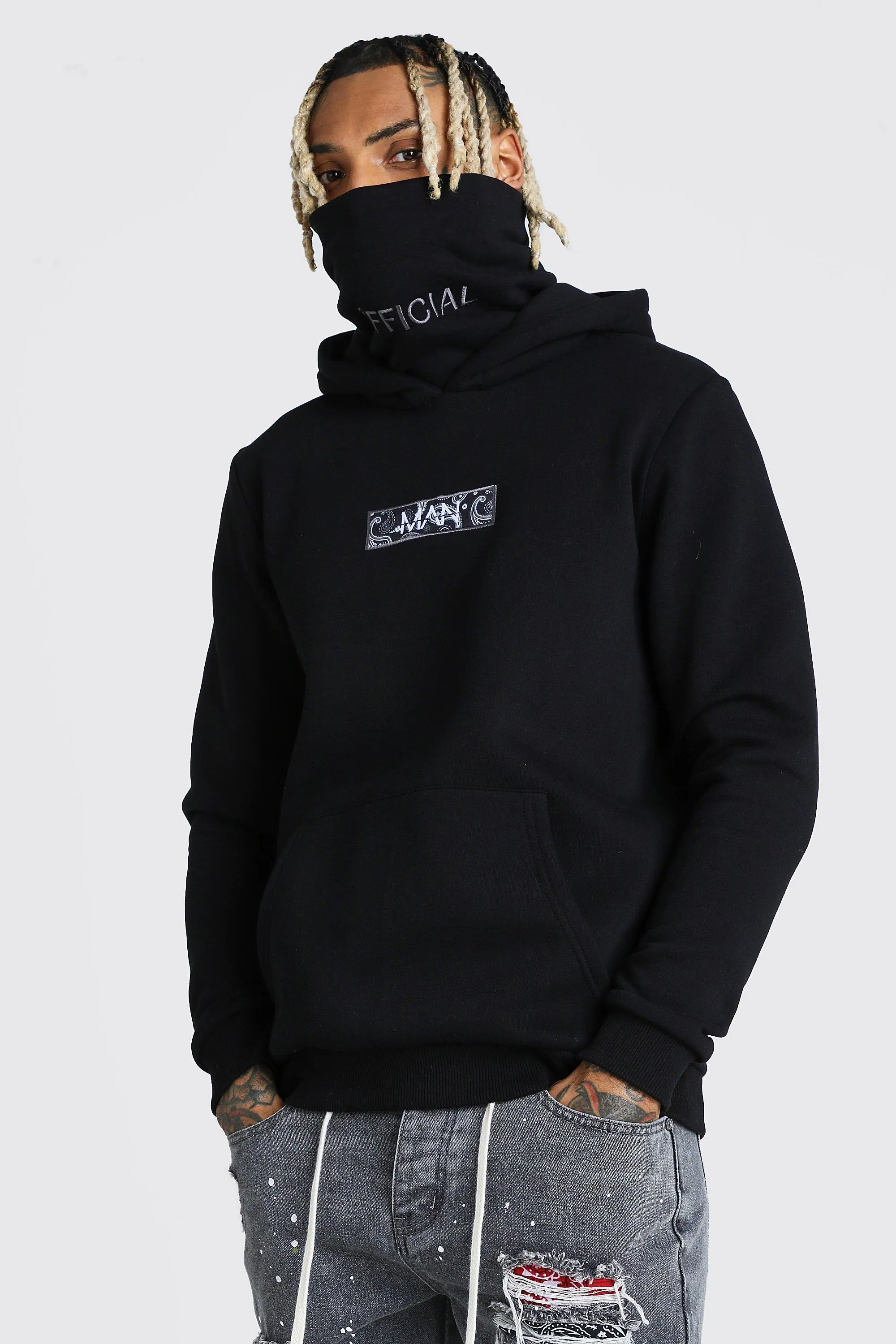 MAN Official Snood Hoodie With Bandana Box