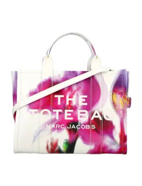 MARC JACOBS Future Floral Medium Leather Tote