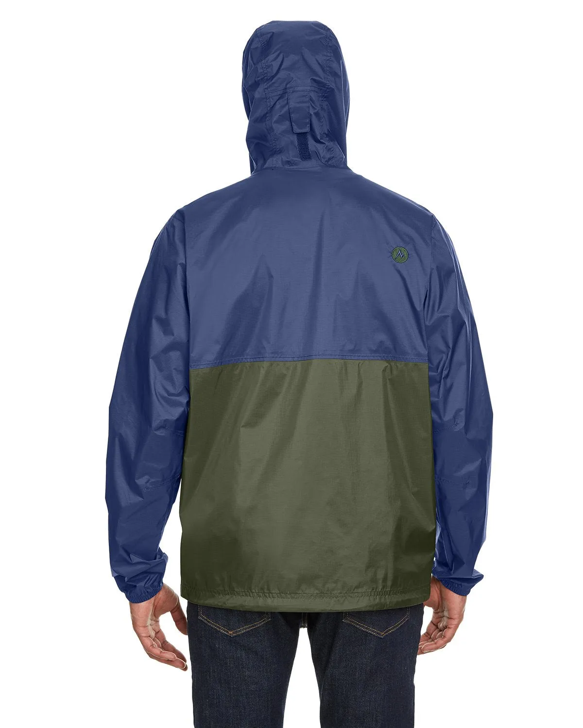 Marmot Men's PreCip Eco Anorak Jacket 41520 ARTIC NAVY NORI