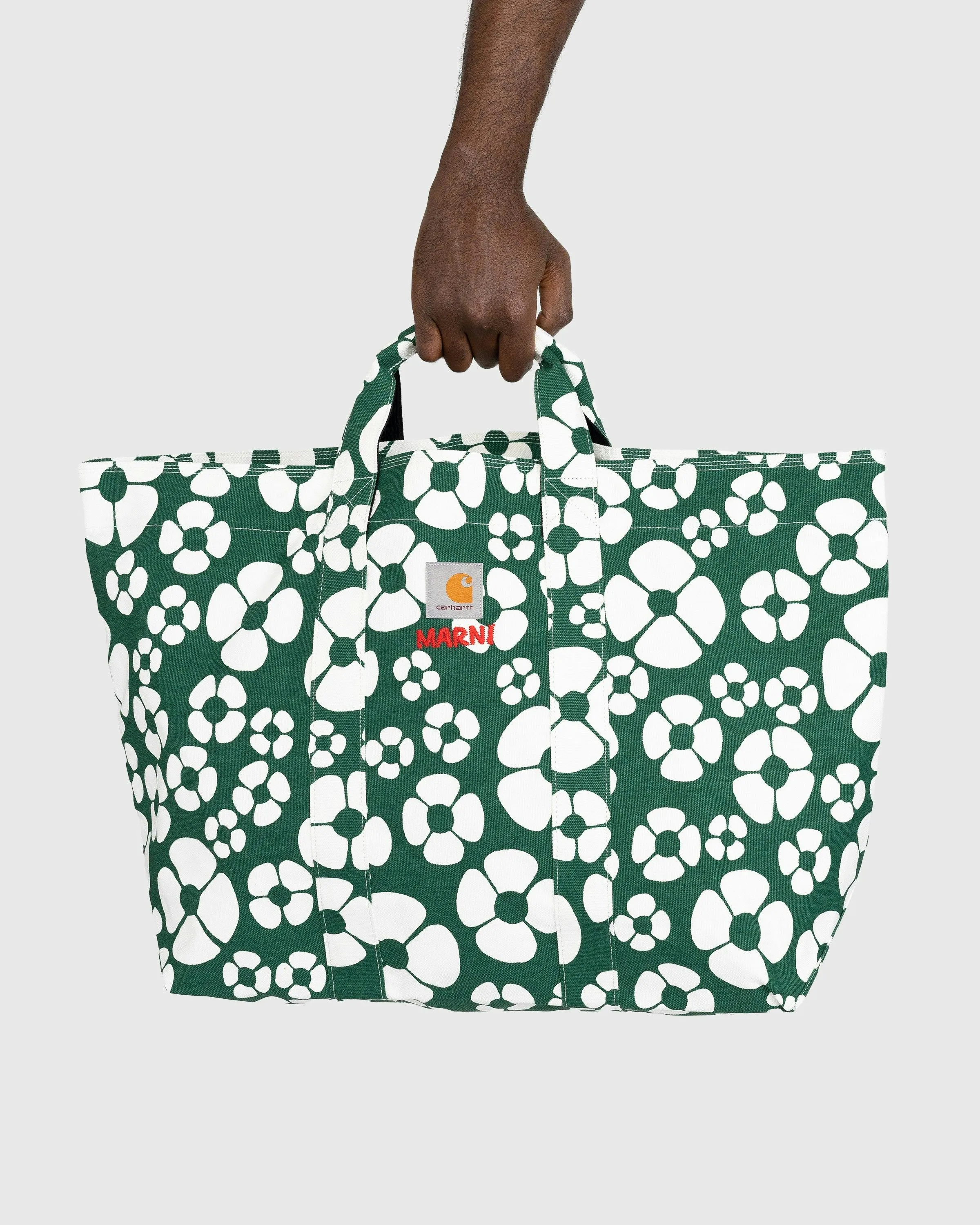 Marni x Carhartt WIP – Floral Shopper Tote Green | Highsnobiety Shop