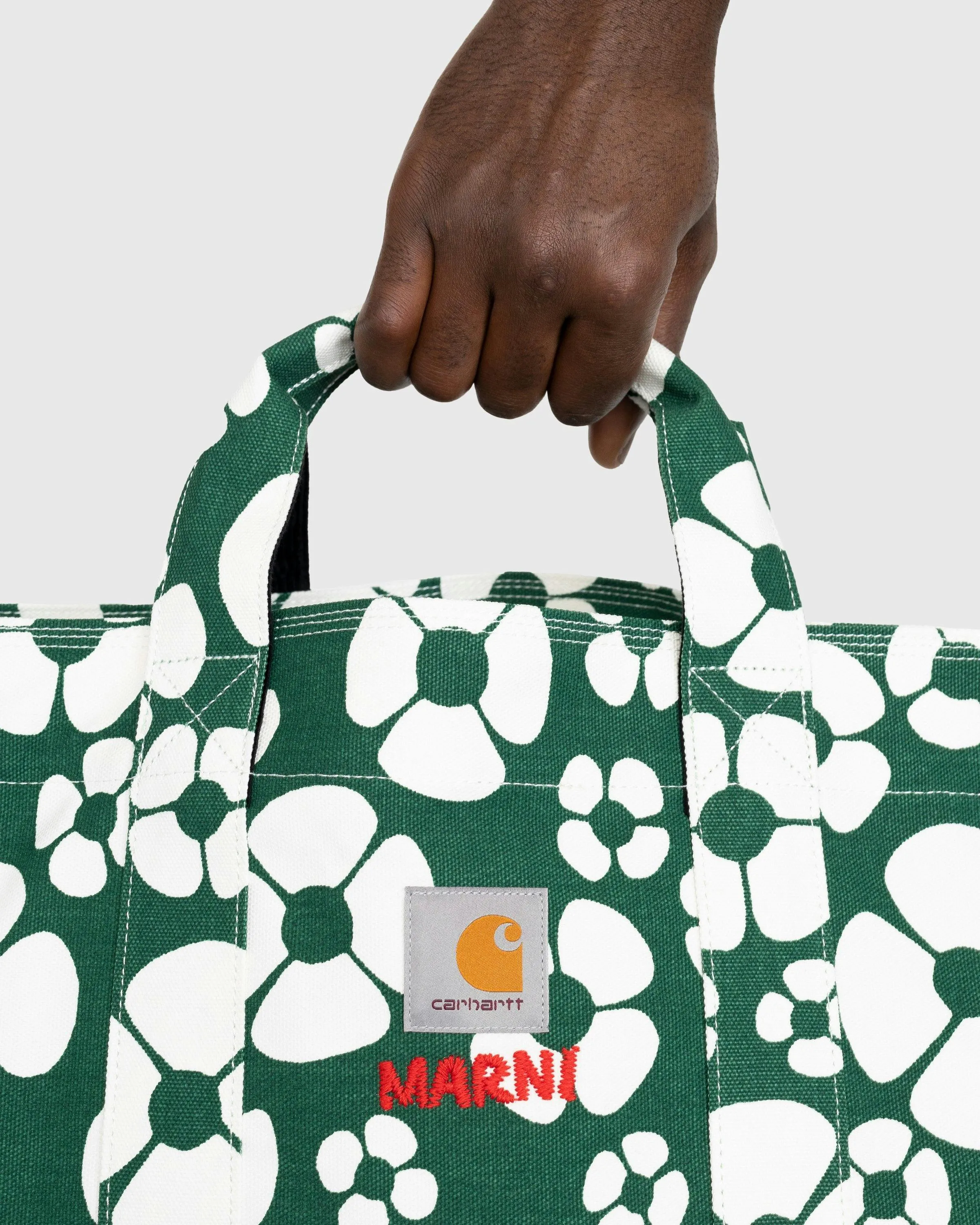 Marni x Carhartt WIP – Floral Shopper Tote Green | Highsnobiety Shop