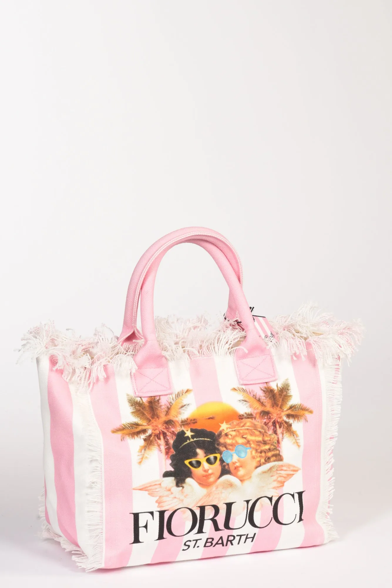 Mc2 Saint Barth Borsa Vanity Rosa/bianco Donna