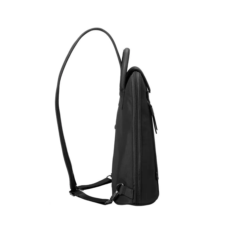 Metro Backpack with RFID Phone Wristlet | Black