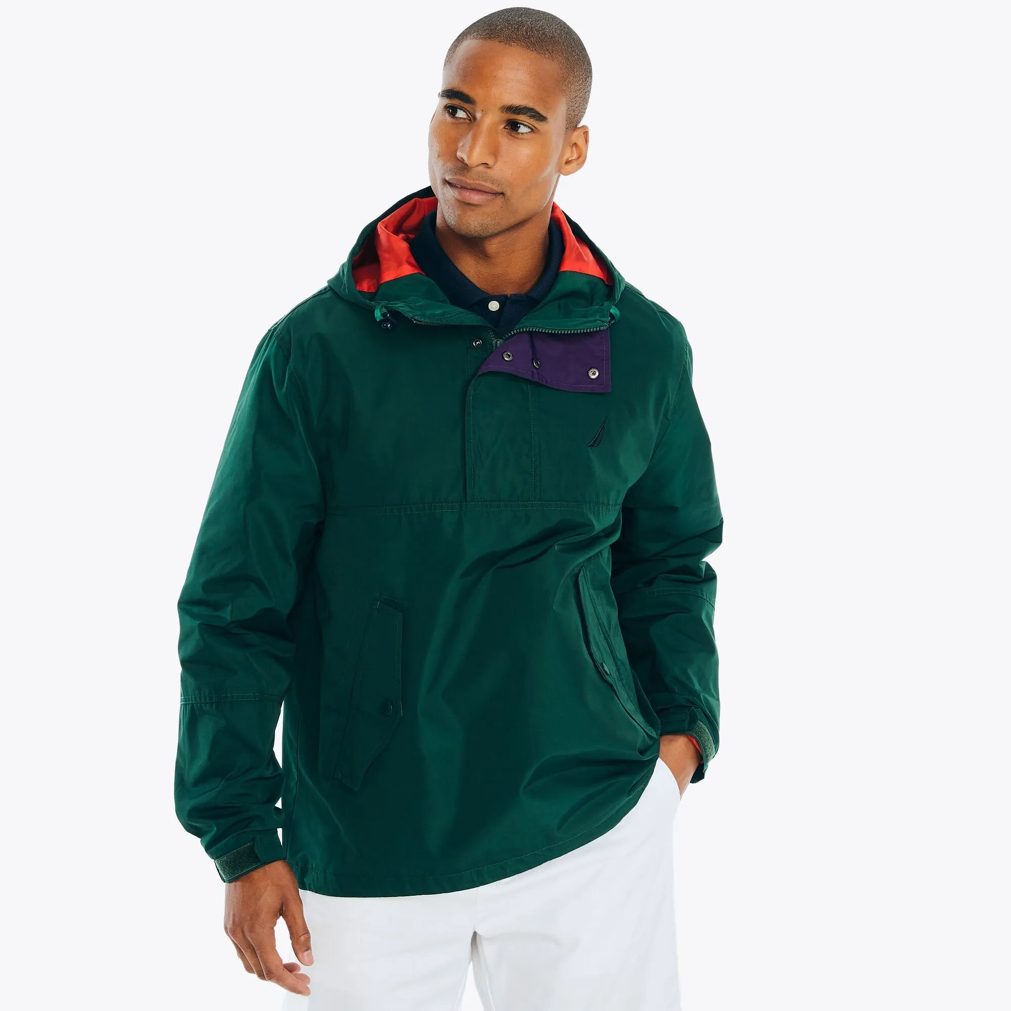 Nautica Men's Anorak Jacket Cosmic Fern