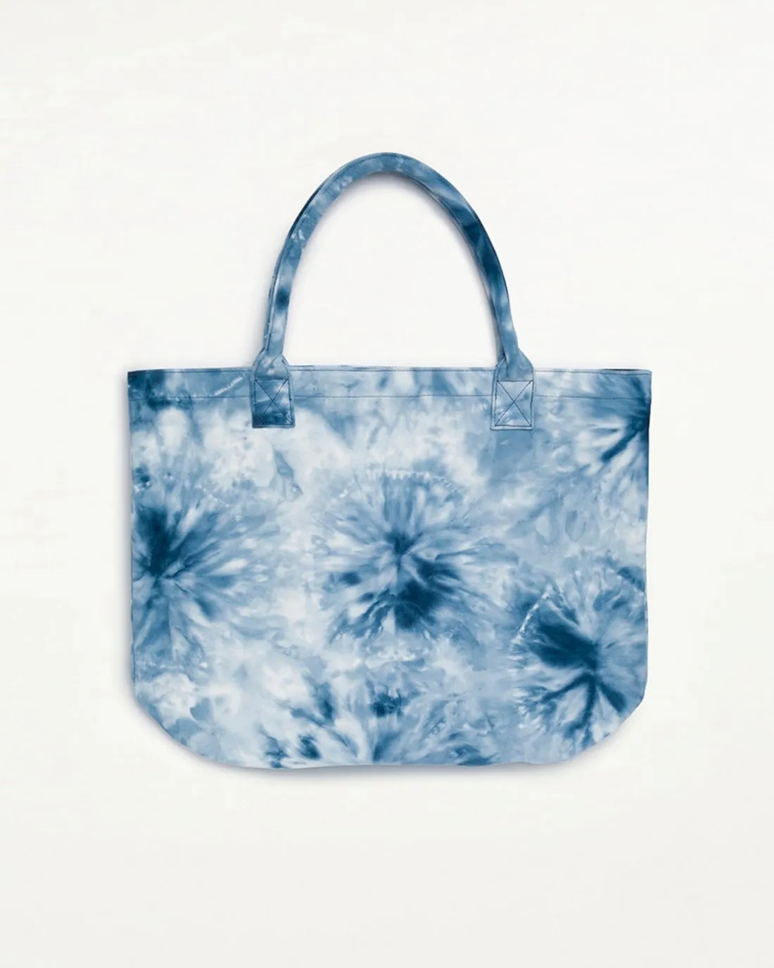 Navy Tie Dye Tote