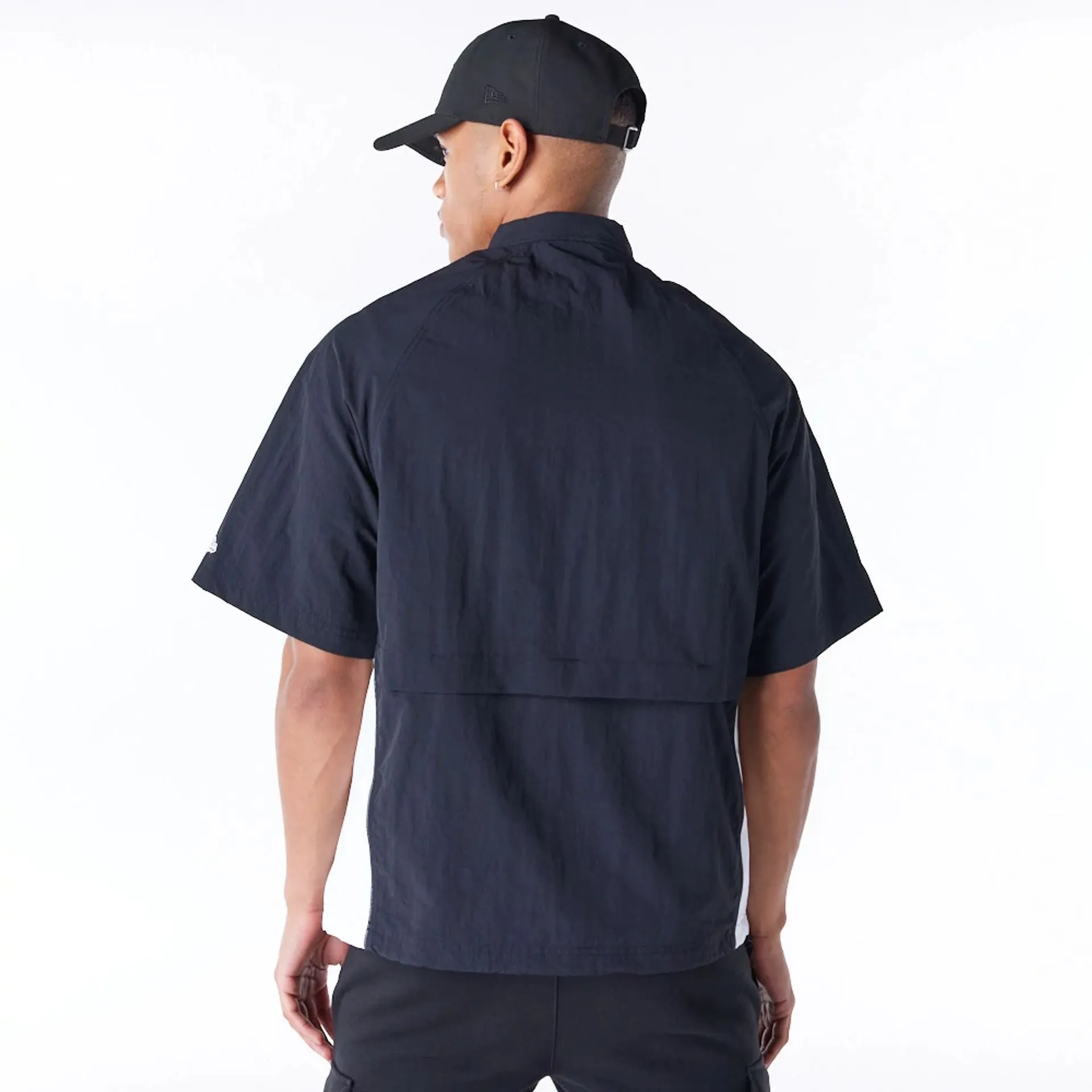 New Era Korea MLB New York Yankees Black Short Sleeve Anorak