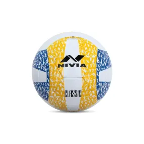 Nivia Classic Volleyball (Yellow/Blue)