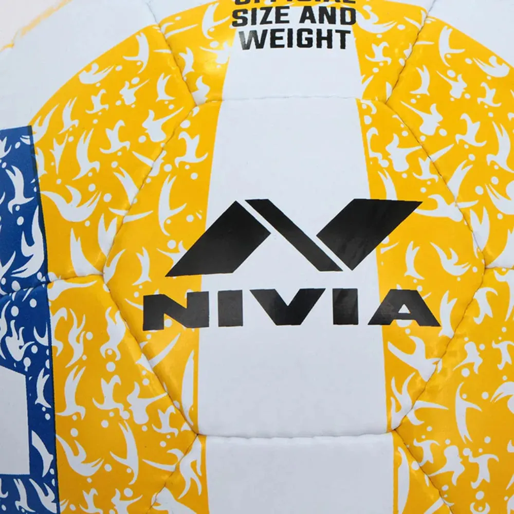 Nivia Classic Volleyball (Yellow/Blue)