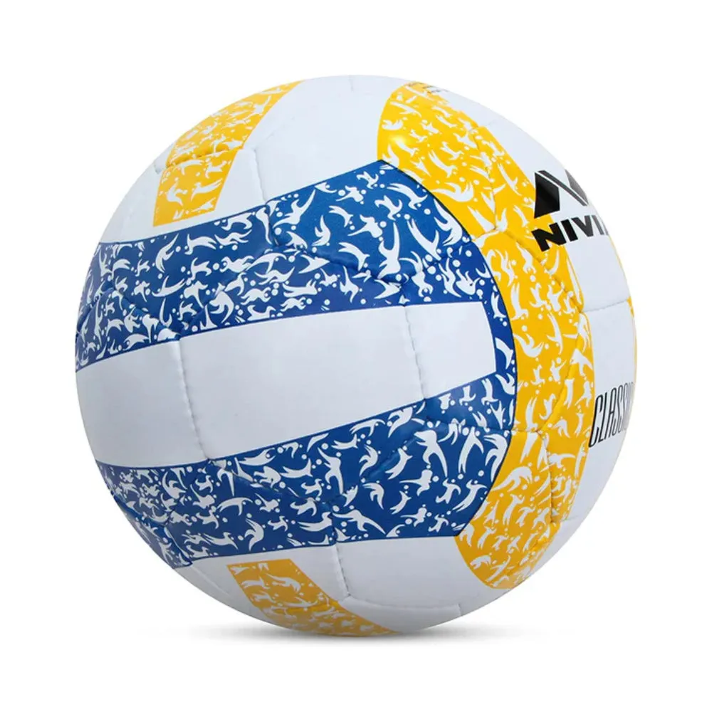 Nivia Classic Volleyball (Yellow/Blue)