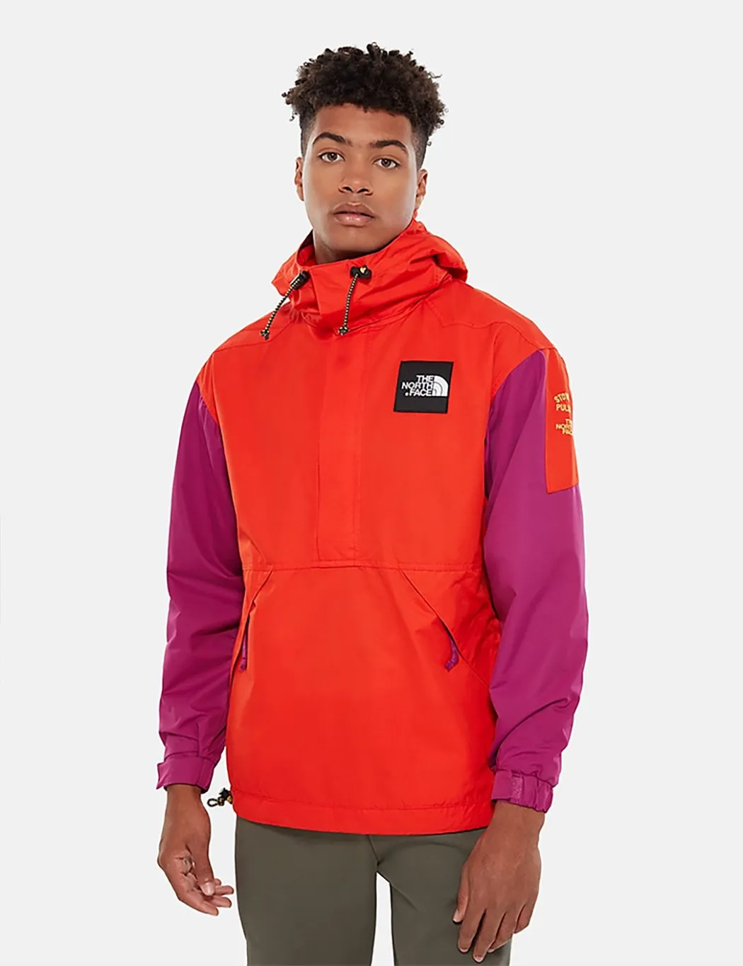 North Face Headpoint Anorak Jacket - Fiery Red