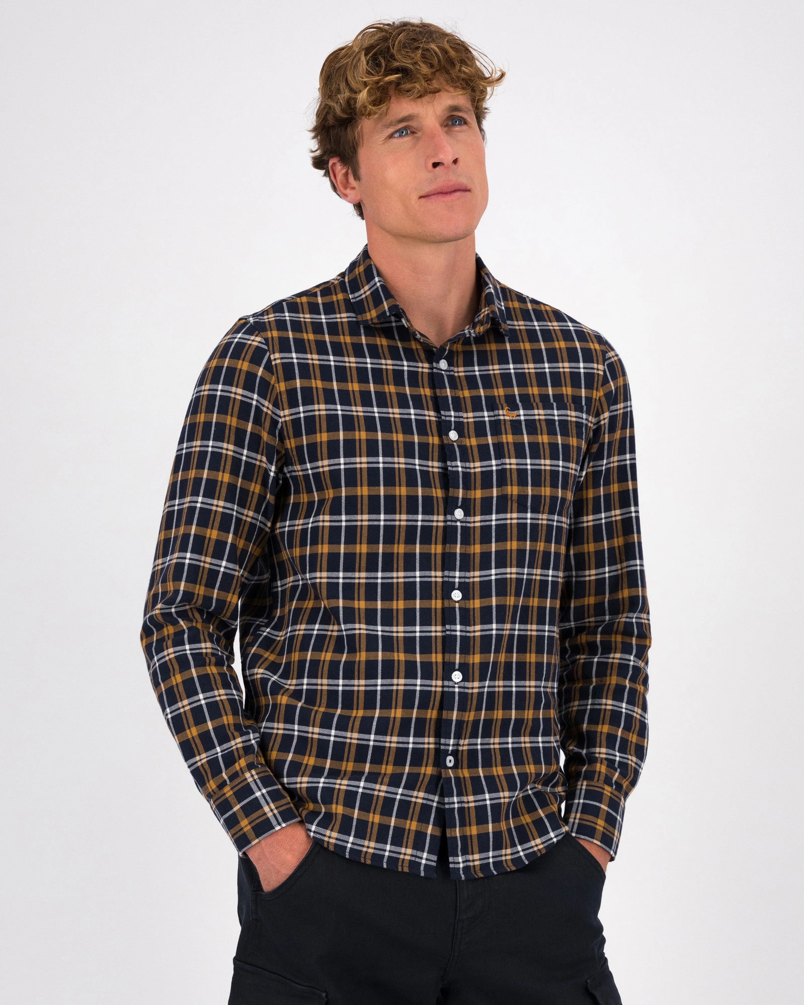 Old Khaki Men’s Kaz Slim Fit Check Shirt | Cape Union Mart