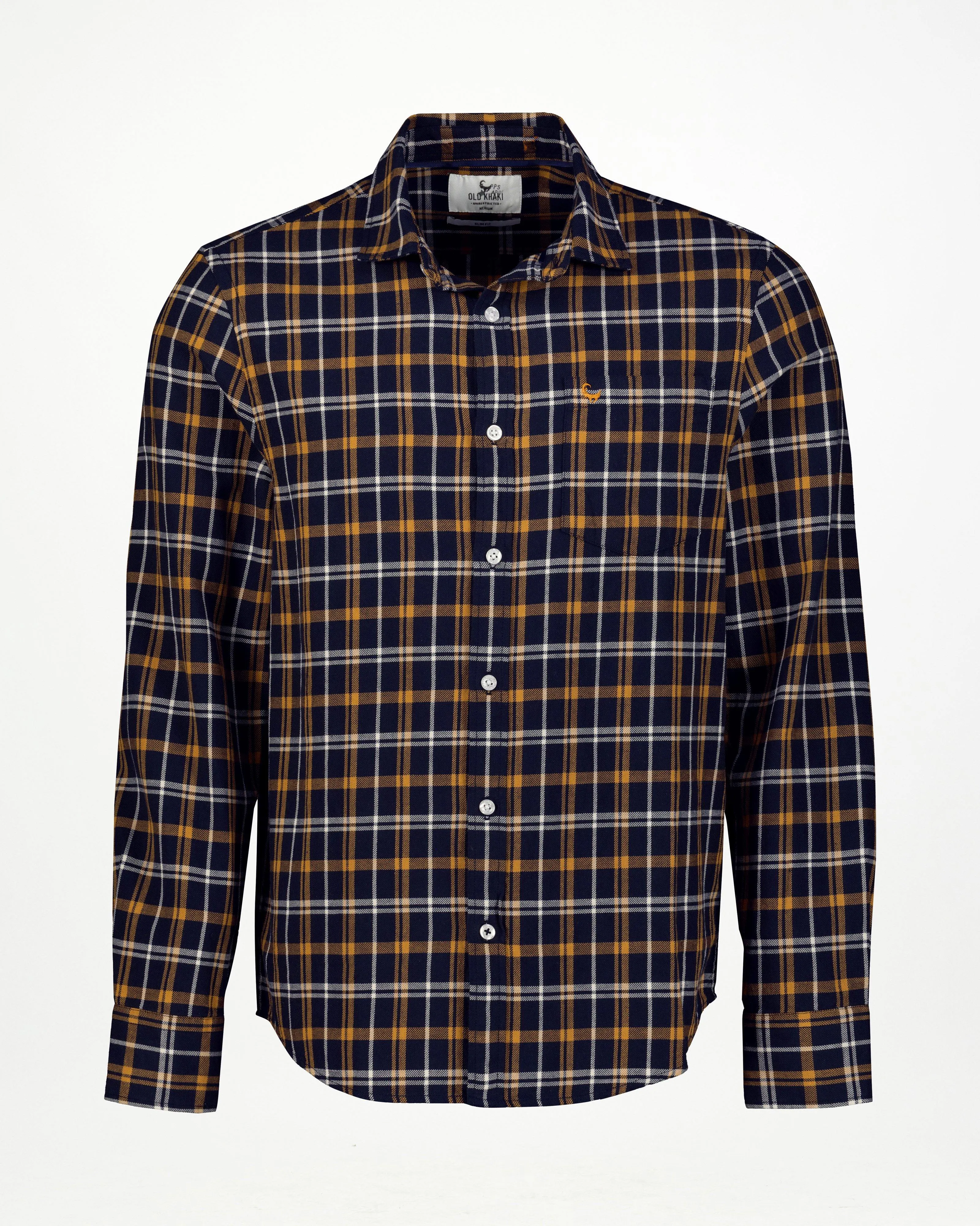 Old Khaki Men’s Kaz Slim Fit Check Shirt | Cape Union Mart