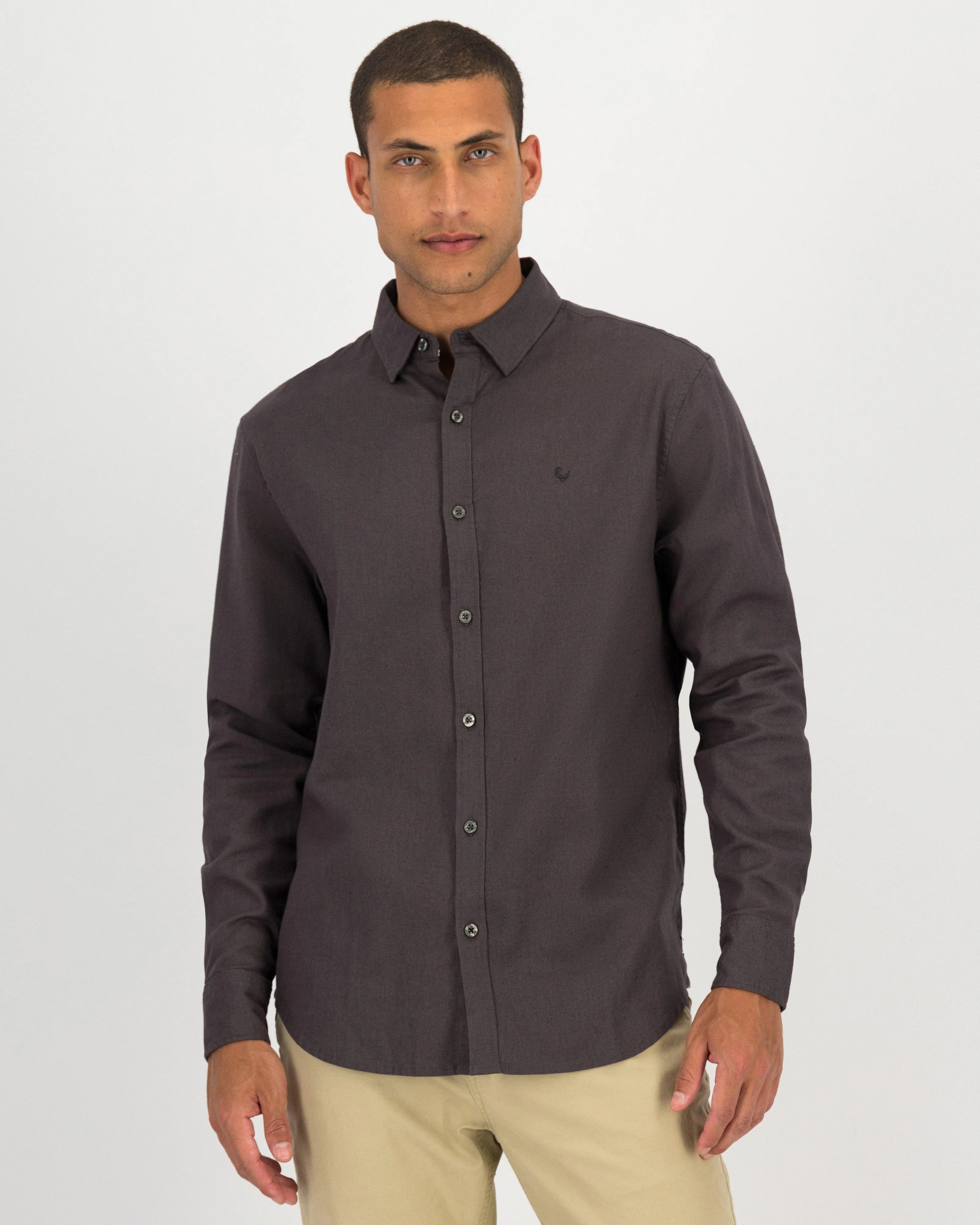 Old Khaki Men's Butler Regular Fit Linen Shirt | Cape Union Mart