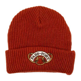 Pass Port Communal Rings Beanie Brick Red