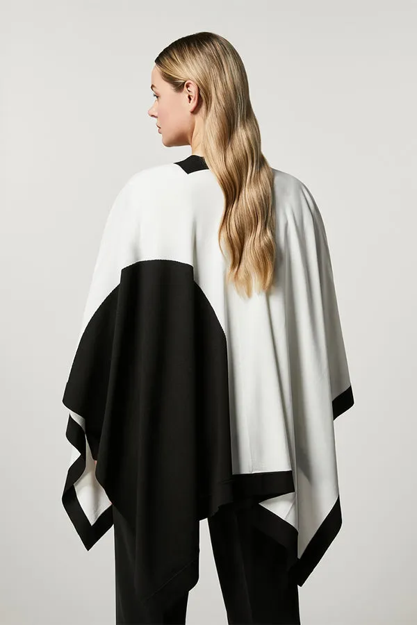 Persona (by Marina Rinaldi) PAGANO BICOLOR VISCOSE CAPE