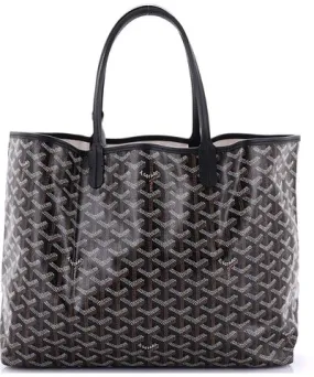 Pre-owned Goyard Pm Saint Louis Tote Coated Canvas