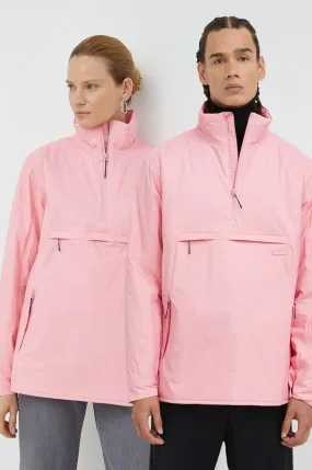 Rains jacket 15490 Padded Nylon Anorak pink color