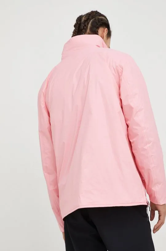 Rains jacket 15490 Padded Nylon Anorak pink color