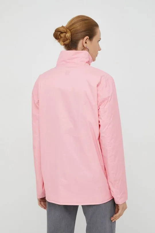 Rains jacket 15490 Padded Nylon Anorak pink color