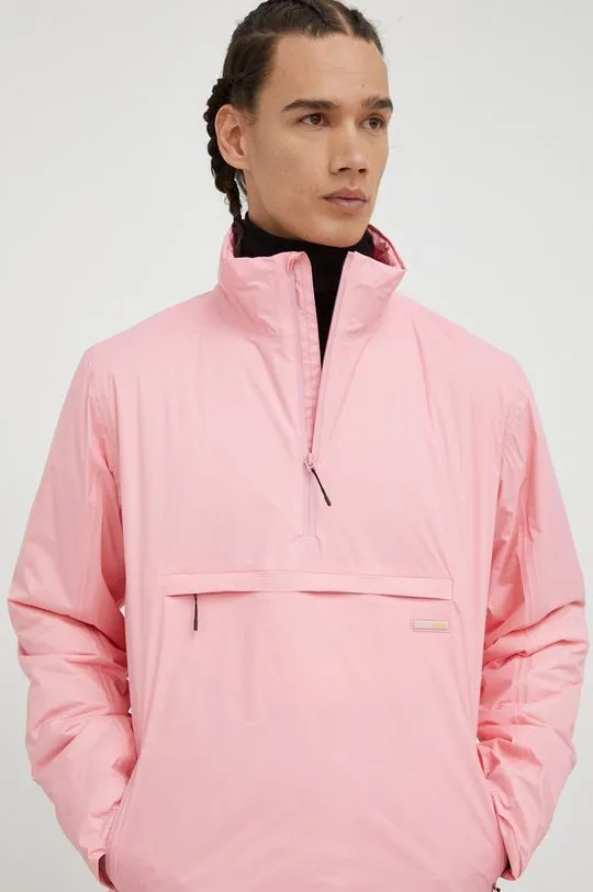 Rains jacket 15490 Padded Nylon Anorak pink color