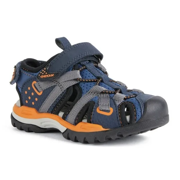 SANDALI GEOX J BOREALIS B. AVIO/ORANGE J920RB 0CE14 C4K2T TG: 36,37,38,39