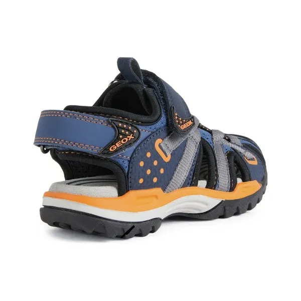 SANDALI GEOX J BOREALIS B. AVIO/ORANGE J920RB 0CE14 C4K2T TG: 36,37,38,39