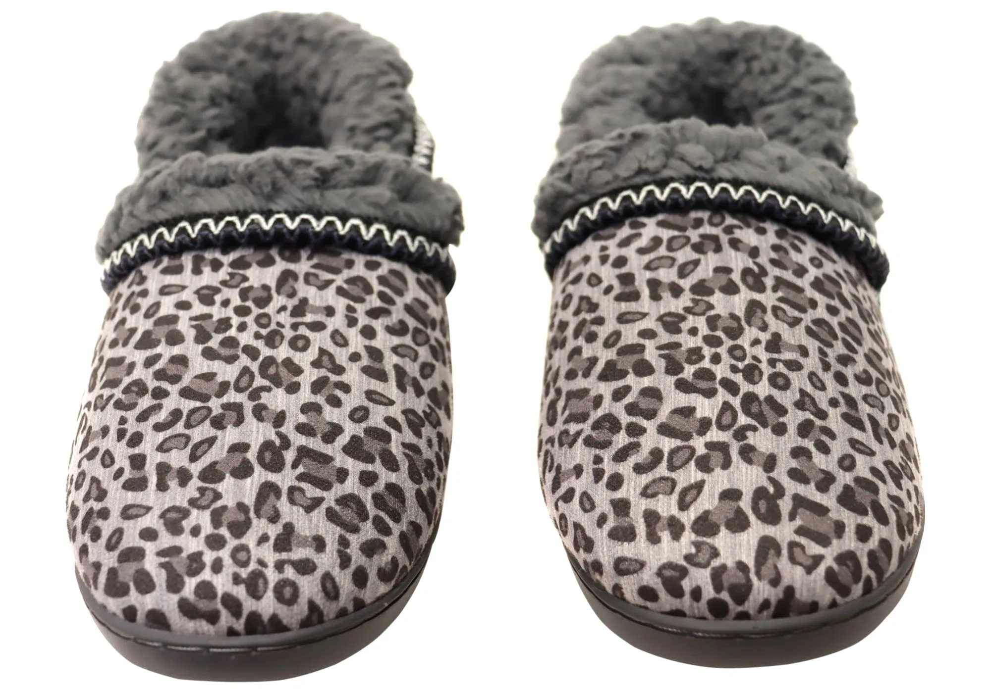 Scholl Orthaheel Snuggle Womens Comfortable Supportive Indoor Slippers