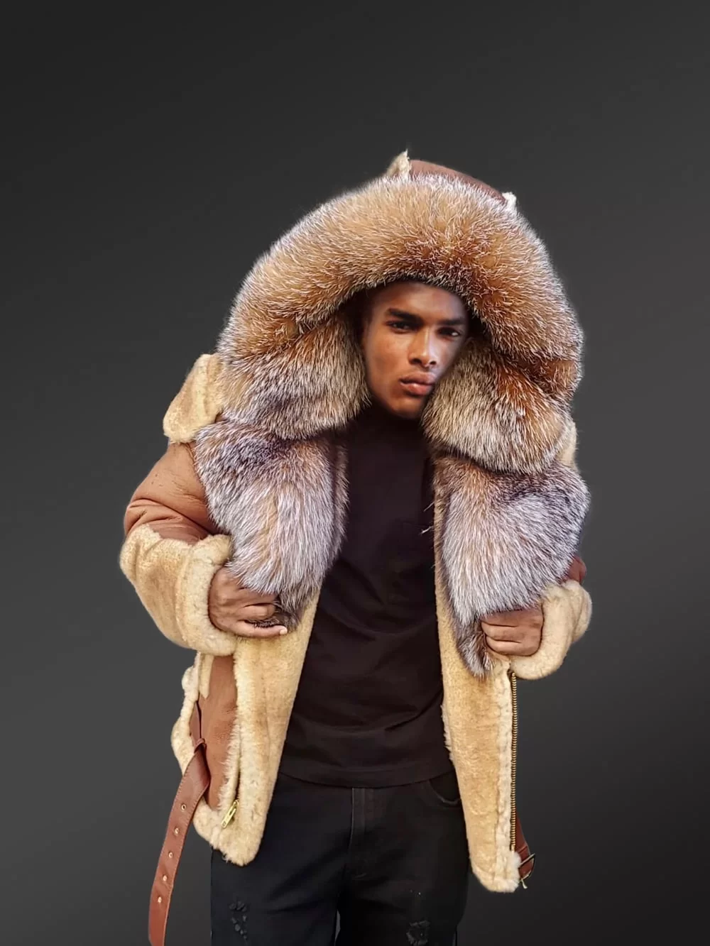 Shearling Coat Men | Shearling Jacket | Shearling Fur Jacket