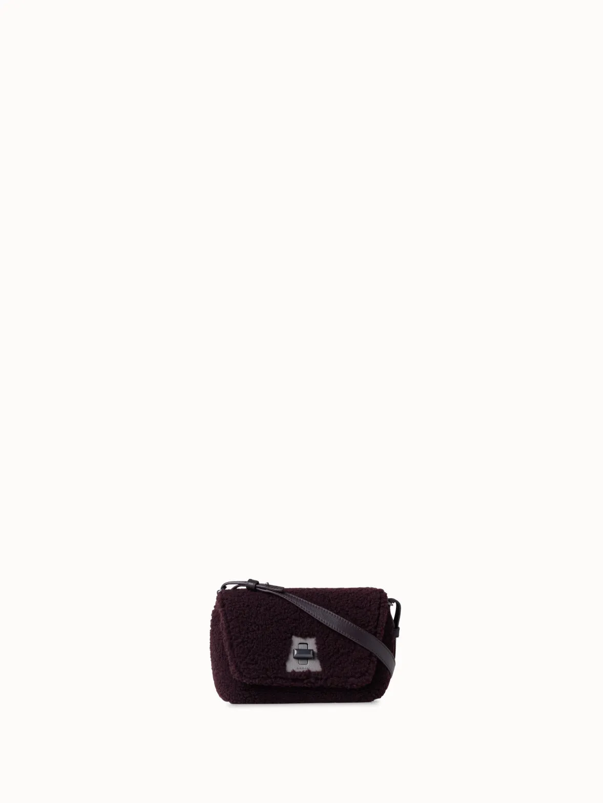 Shearling Crossbody Bag