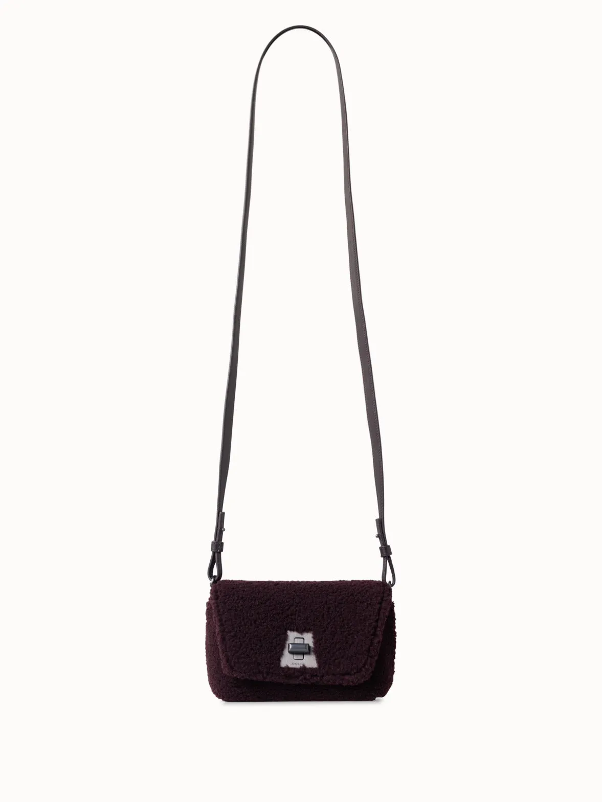 Shearling Crossbody Bag